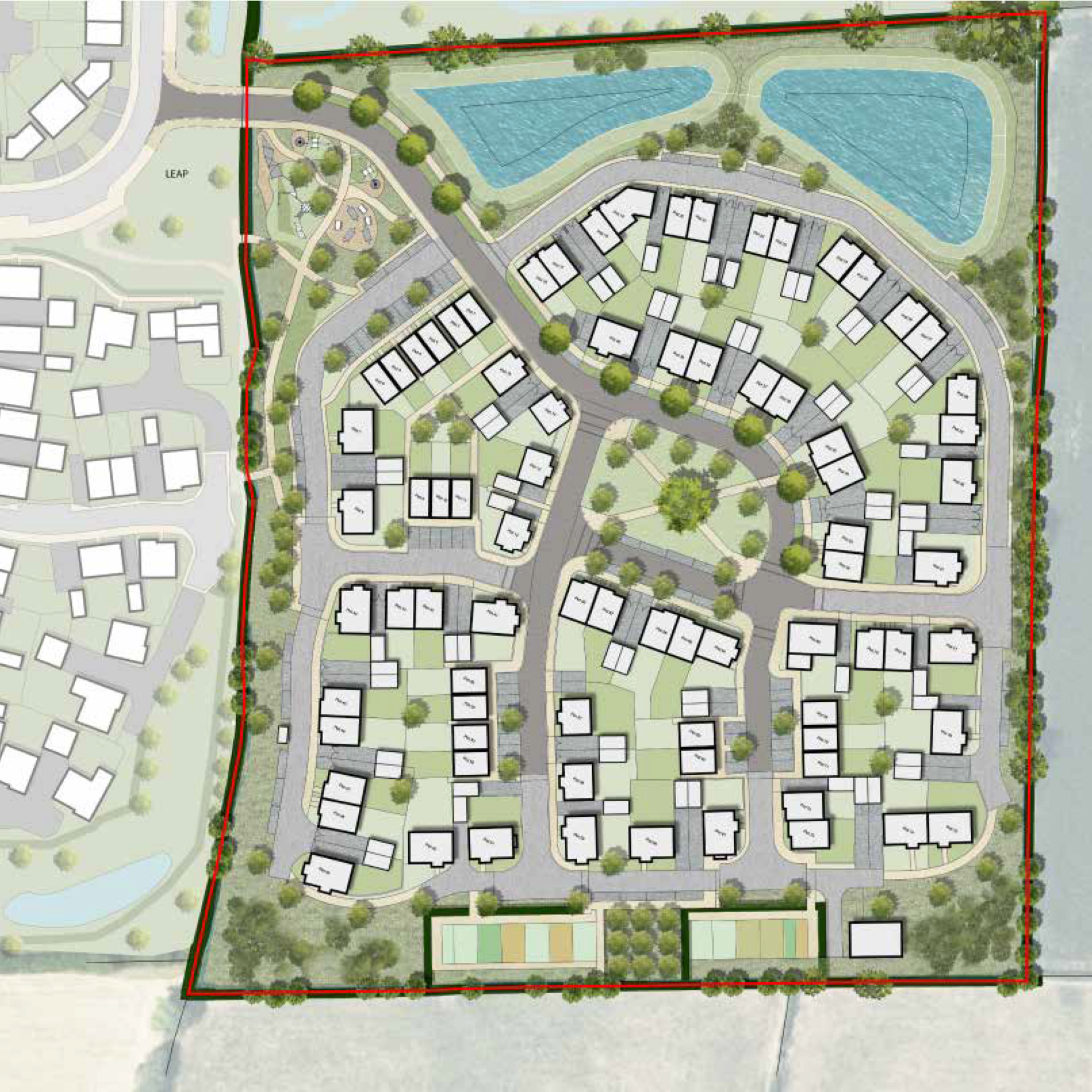 Redlands Airfield II masterplan